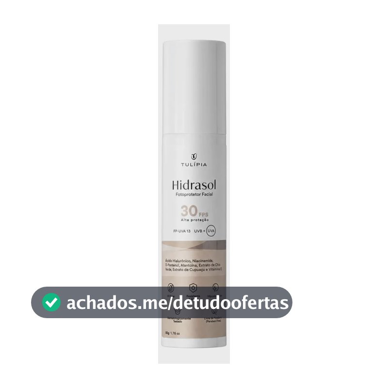 Hidrasol Fotoprotetor Facial Fps 30 Ppd 13 50g