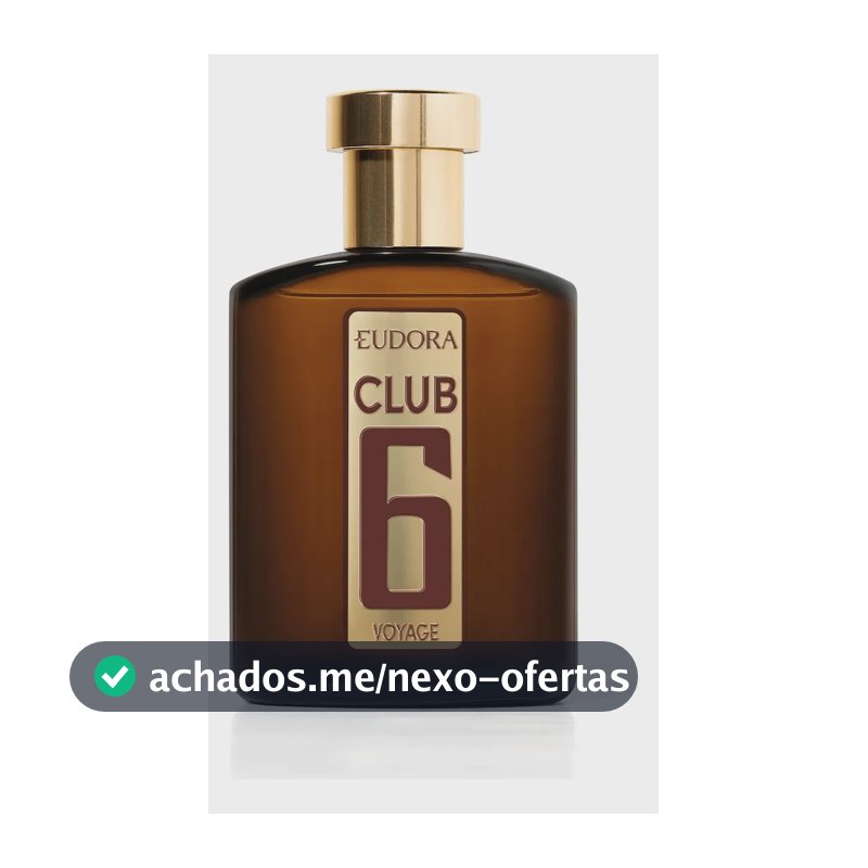 Club 6 Voyage Desodorante Colônia 95ml