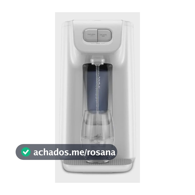 Purificador de Água Gelada Fria e Natural Motor Compressor reservatório de 1,7L total Alerta troca de Filtro refil 6 meses ou 3000l Electrolux Branco PC01B