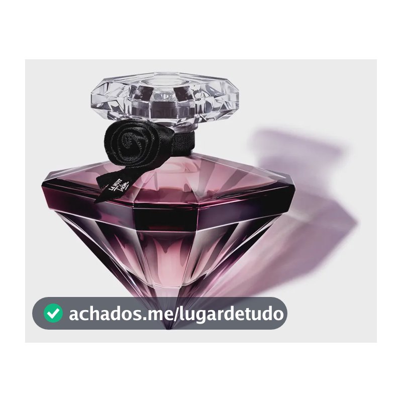 Perfume Feminino Eau de Parfum Fragrância Floral Oriental com Notas de Rosa Negra, Orquídea, Baunilha e Patchouli La Nuit Trésor Lancôme Frasco com 30ml