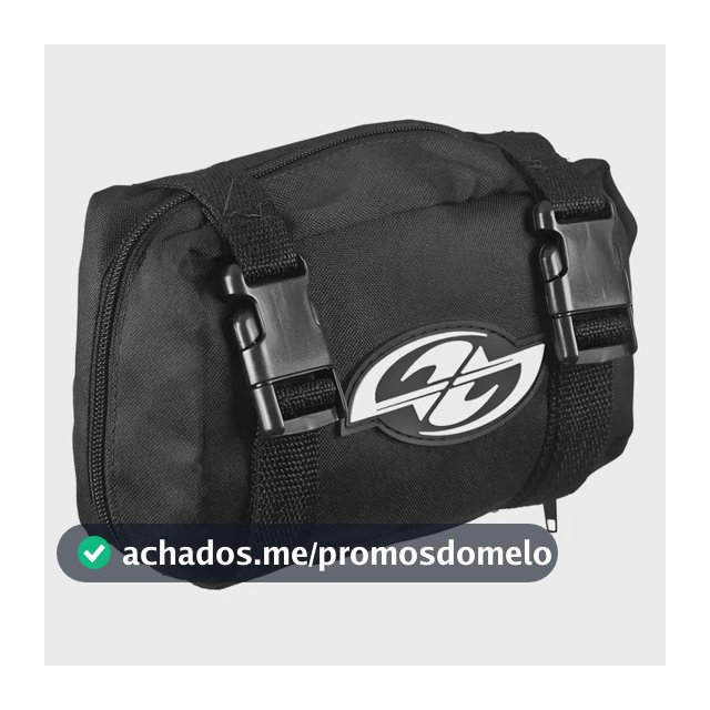 Bolsa Bag De Ferramentas Pro Tork Fixada No Paralama Preto