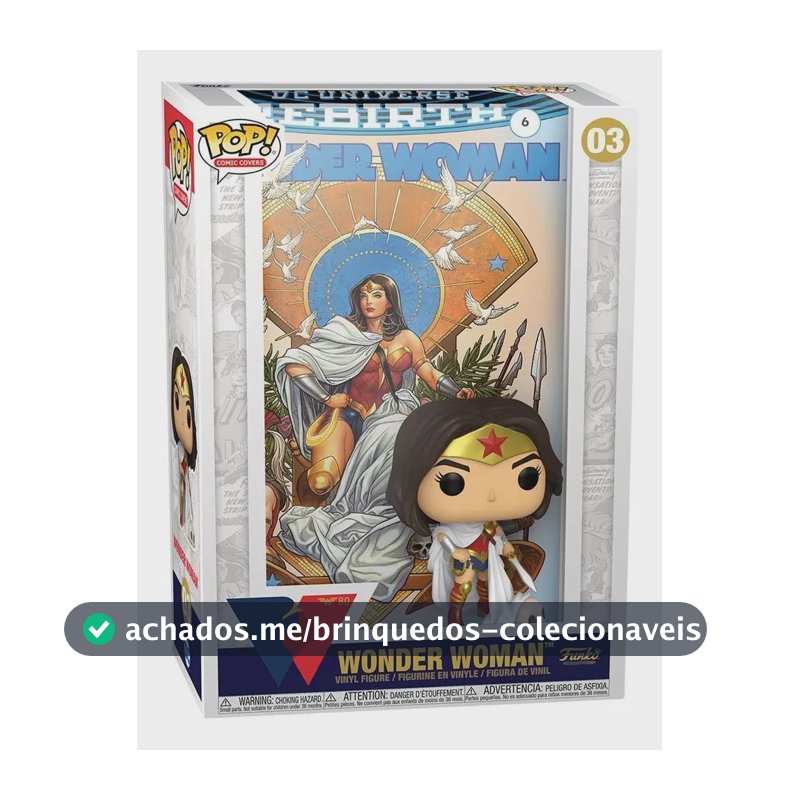 Funko Pop Wonder Woman 03 Comic 80 Aniversario