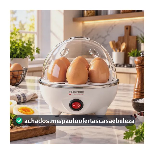 Cozedor De Ovos Automático Panela A Vapor Elétrica Legumes Elétrica Portátil Prático Rápido 7 Ovos Em 5min