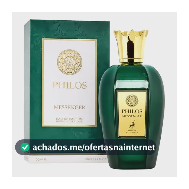Perfume Árabe - Maison Alhambra Philos Messenger Edp 100ml