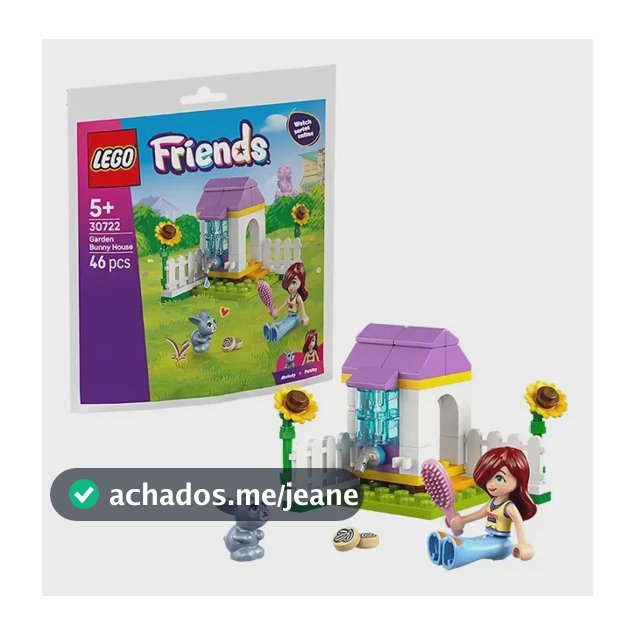 Lego 30722 - Casa Do Coelho De Jardim - Lego Friends 46 Peça 46 Paisley