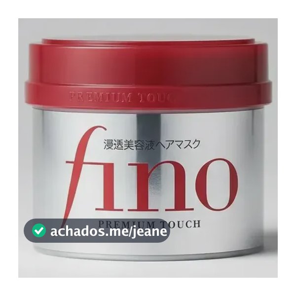 Máscara Fino Premium Touch Shiseido 230g Hidratação Japonesa