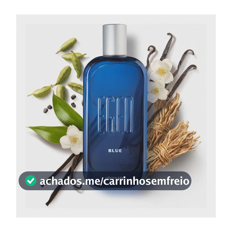 Perfume Masculino O Boticário Egeo Blue Deo Colônia 90ml