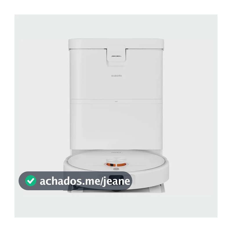 Robô Aspirador Passa Pano Xiaomi Vacuum Robot H50 Cor Branco Branco 220v