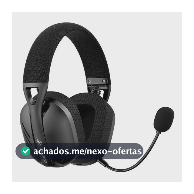 Headset Gamer Sem Fio Havit Fuxi H3 7.1 Surround Preto