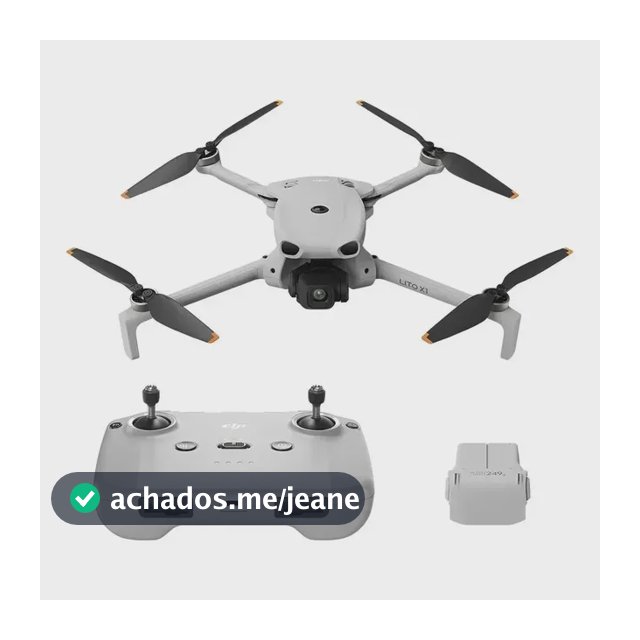 Drone Dji Lito X1 Standard (sem Tela) Cinza