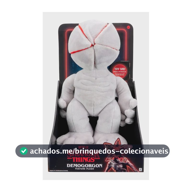 Pelúcia Stranger Things 30cm Demogorgon Candide