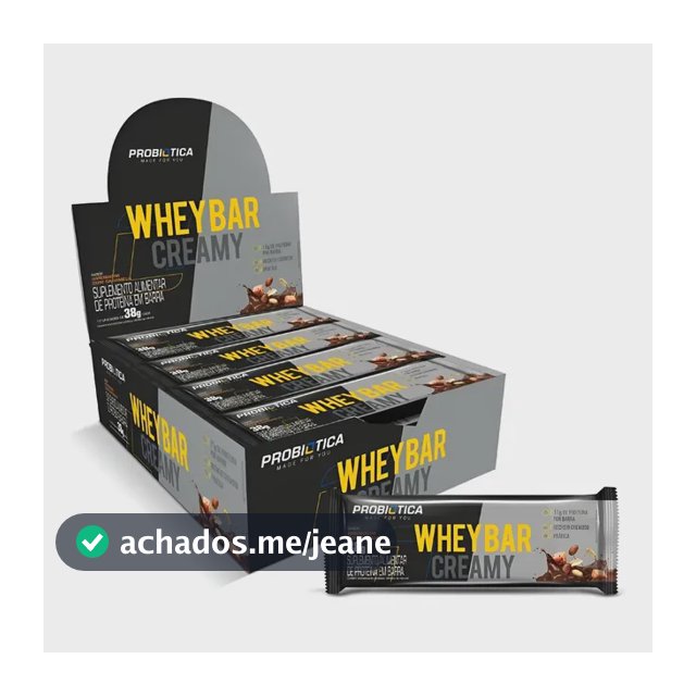 Whey Bar Creamy 12un 38g