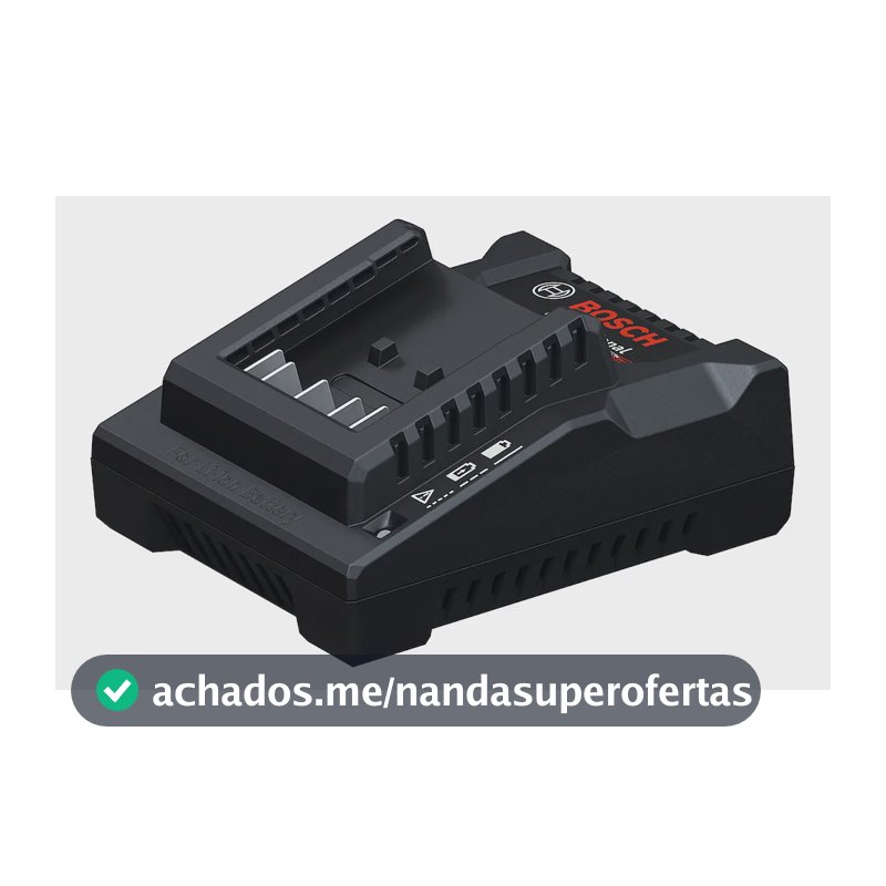 Carregador De Baterias Bosch Gal 18v-20 Profissional Bivolt 127/220v