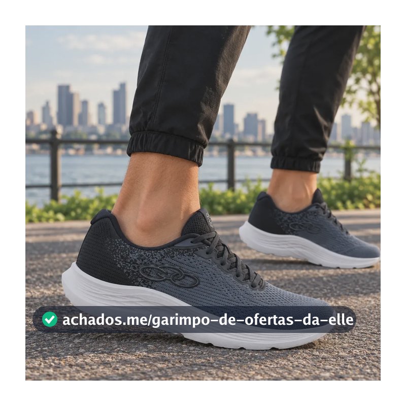 Tênis Olympikus Index 4 Masculino Corrida Academia Caminhada Maritimo/marinho Liso 40