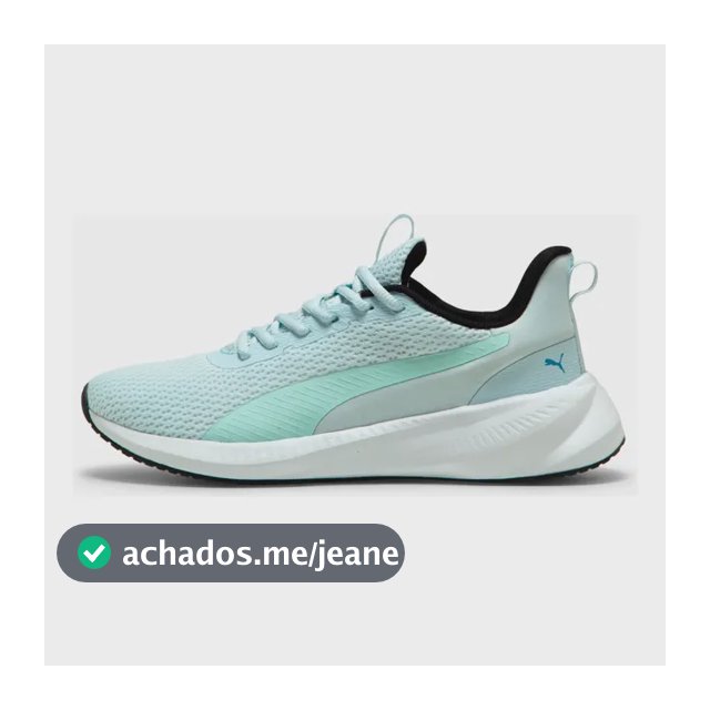 Tênis Feminino Flyer Lite 3 Puma Azul Claro Liso 37 Br