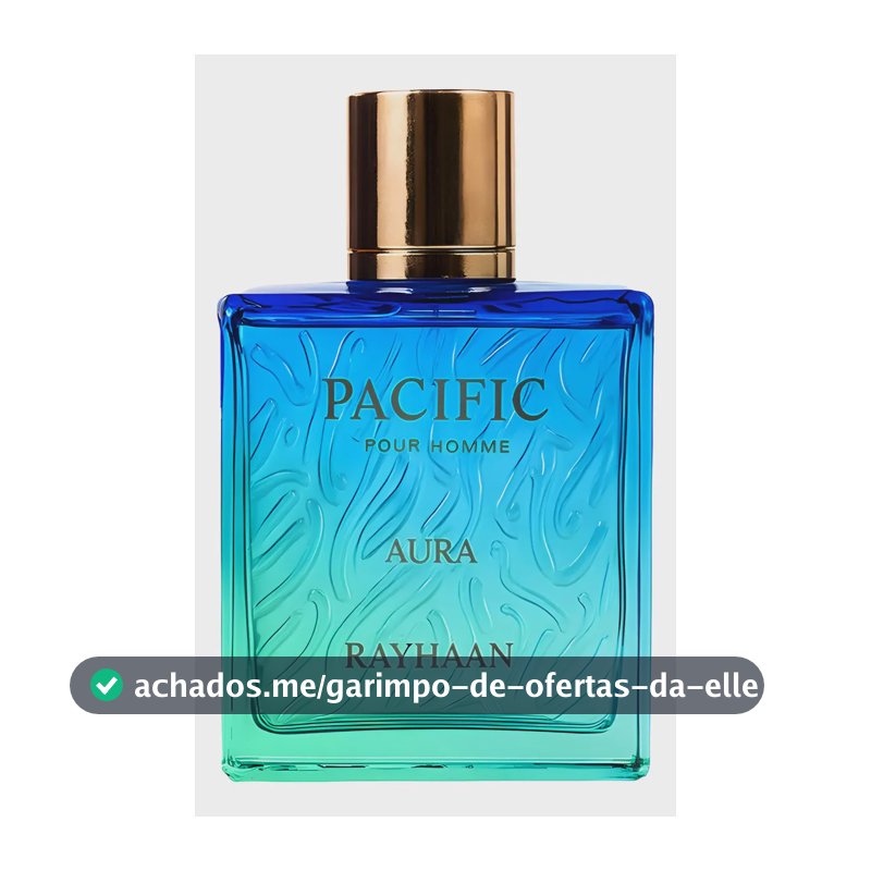 Perfume Rayhaan Pacific Aura Eau De Parfum 100ml Para Homens