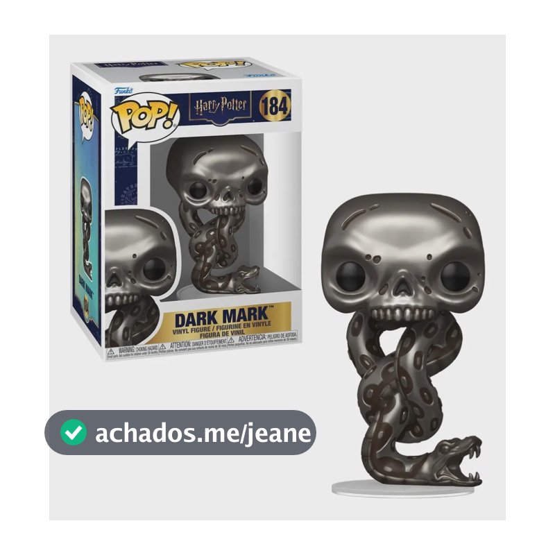 Boneco Funko Pop! Harry Potter 6 - Marca Negra