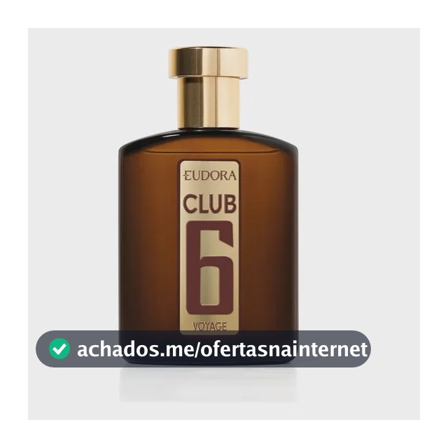Club 6 Voyage Desodorante Colônia 95ml
