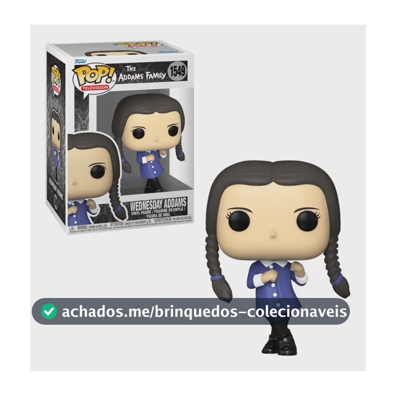 Boneco Funko Pop! A Família Addams - Wandinha Dançando