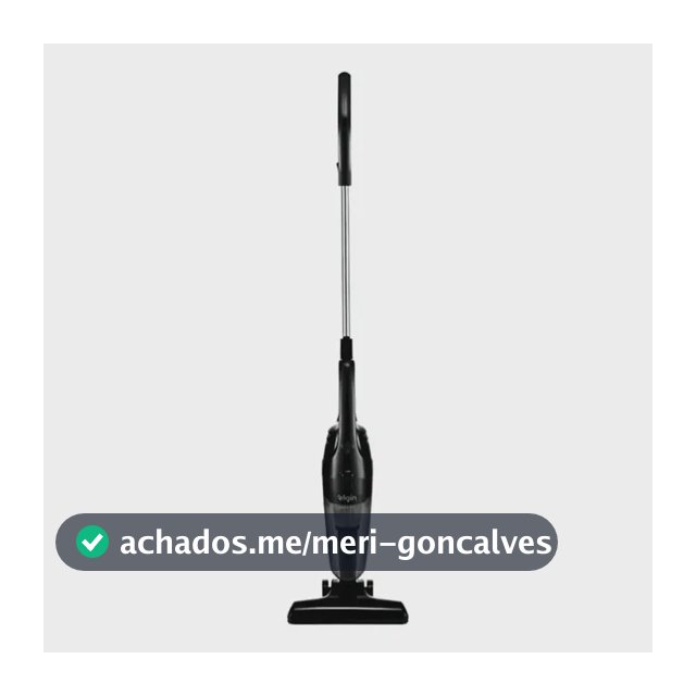 Aspirador De Pó Vertical 2x1 Clean Ii Preto - Elgin 220v