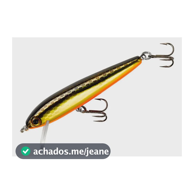 Isca Artificial Rebel Minnow Tracdown 6,5cm Peso 5g Slick Gold Minnow