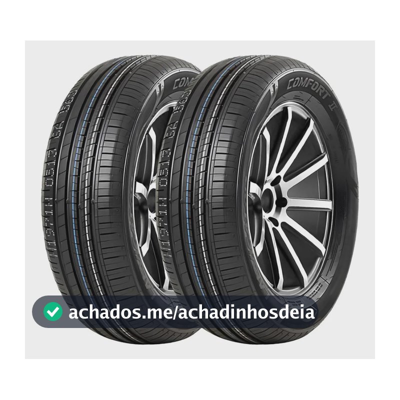 Kit 2 Pneus Lanvigator Comfort Ii 175/75r14 Aro 14 86t T
