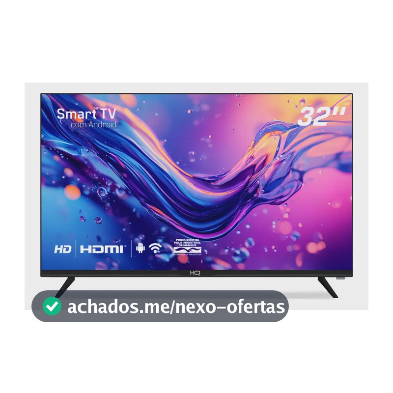 Smart Tv Hq 32 Hd Android 12 Design Slim Hqs32nkhm