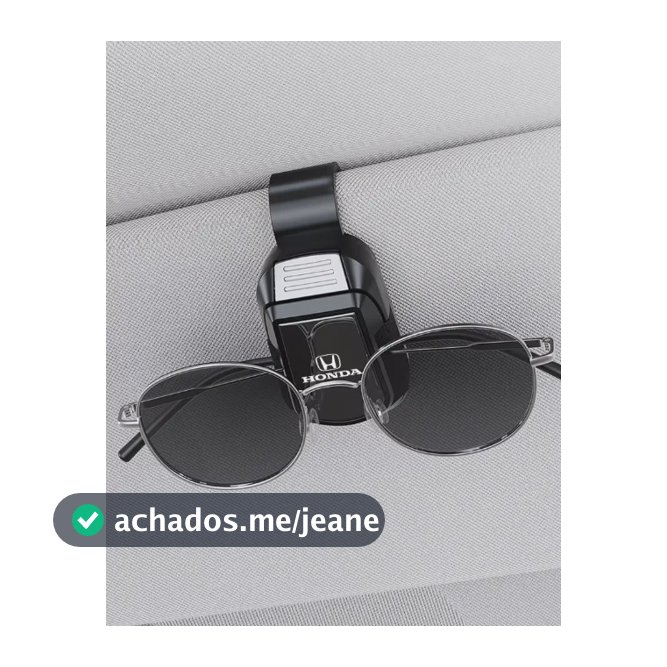 Porta Óculos Honda Civic Clipe Suporte Quebra-sol Presilha