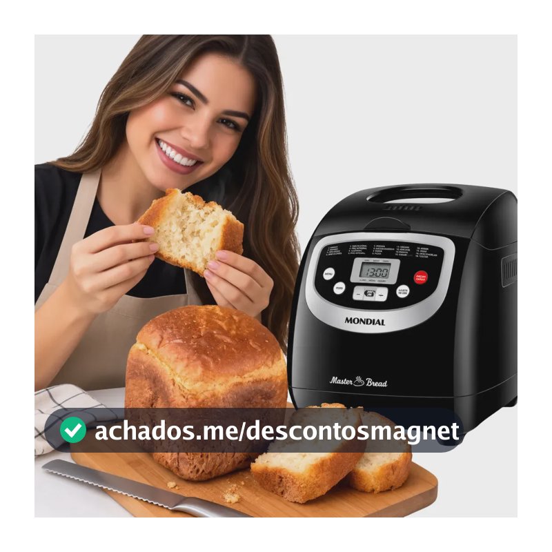 Panificadora Automática Master Bread, Mondial, 700W - NPF-53