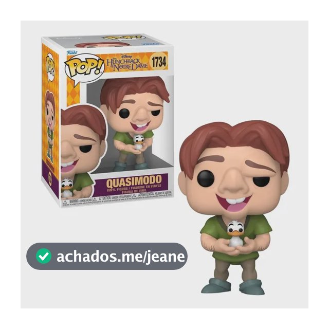 Boneco Funko Pop!  O Corcunda De Notre Dame - Quasimodo