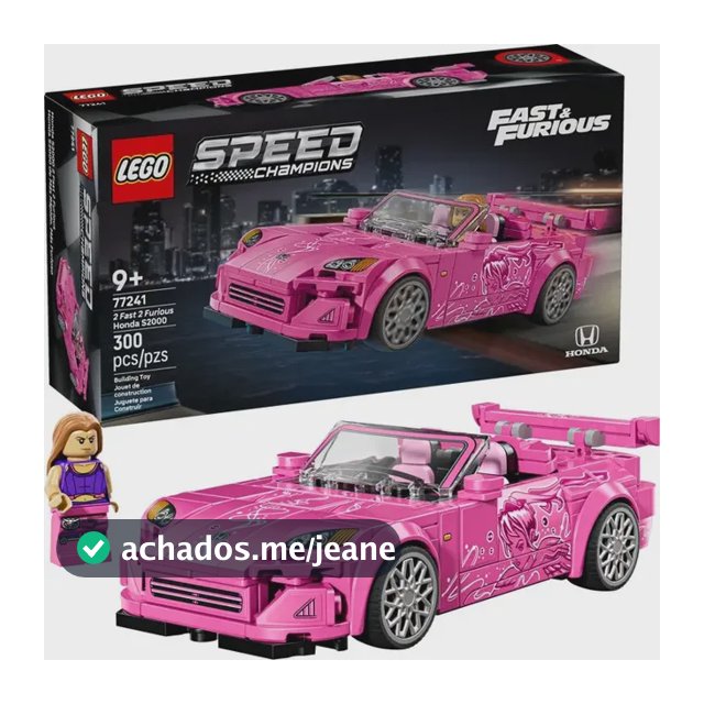 Lego Speed Honda S2000 de 2 Fast 2 Furious 77241 - 300 unidades 300 Suki