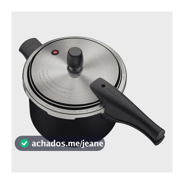 Panela Pressão 20cm Vancouver Tramontina Cor Preta