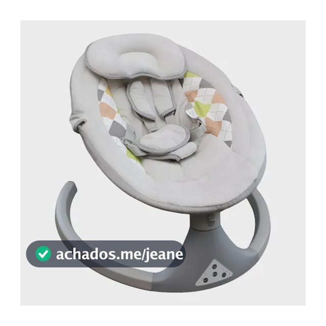 Cadeira Balanço Automática Happyful Para Bebê Clingo
