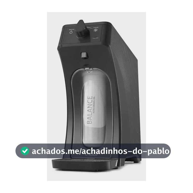 Purificador Água E-due Equilibrium Grafite Ibbl Bivolt