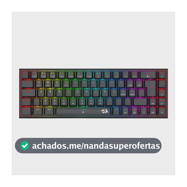 Teclado Redragon Ryze Pro Rgb Abnt2 Switch Marrom Cor De Teclado Preto Idioma Português Brasil