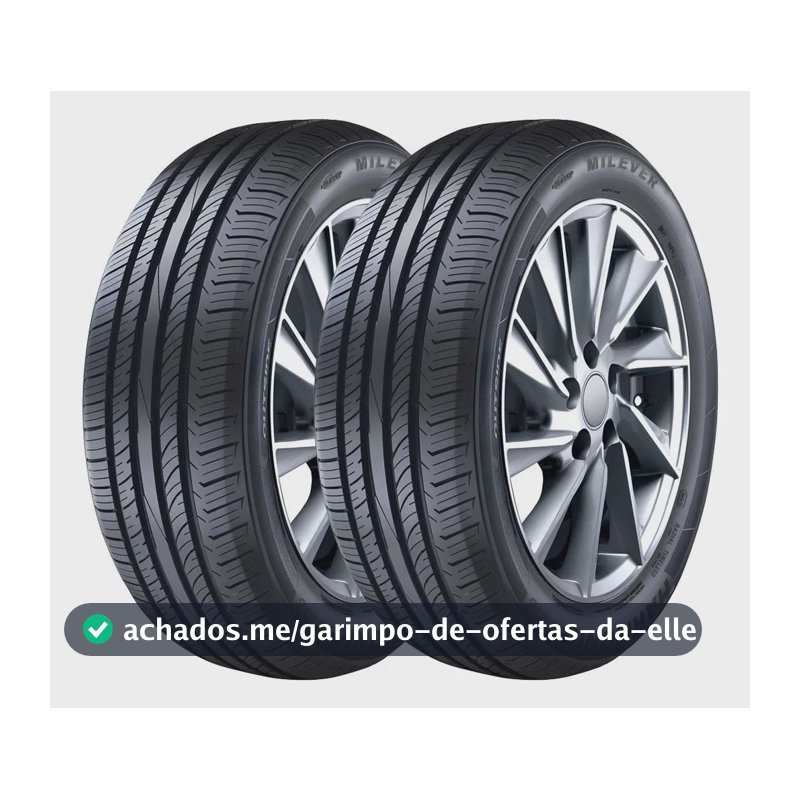 Kit 2 Pneus Milever Mp270 195/55r15 Aro 15 85v V