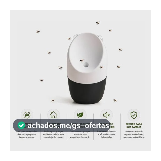 Armadilha Automática Pega E Mata Mosca Mosquito Pernilongo 0