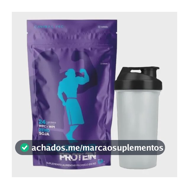 Caniblend Protein Chocolate Avela 900g Coqueteleira Canibal Chocolate Avelã