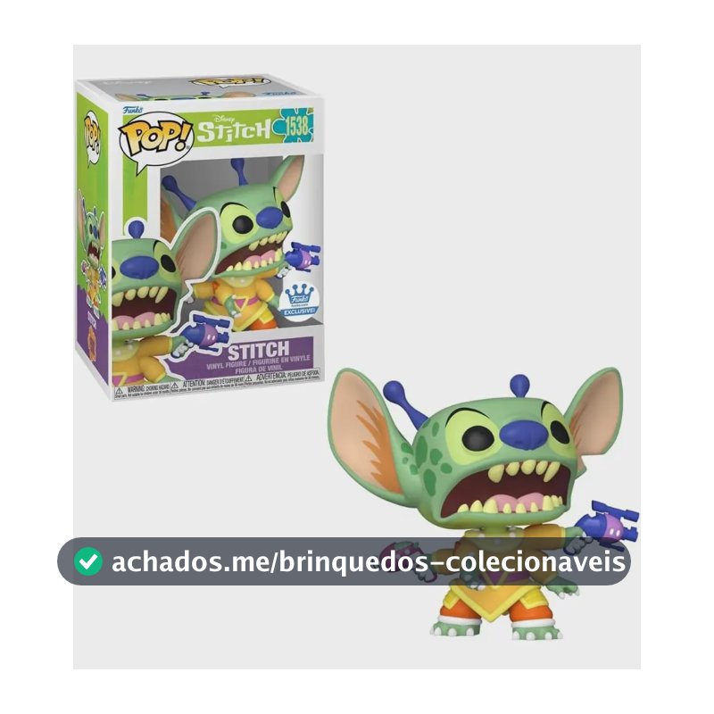 Boneco Funko Pop! Disney: Lilo & Stitch Arte Conceitual