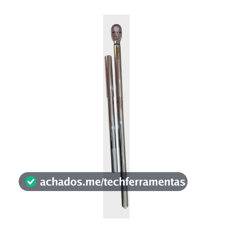 Torquimetro De Estalo 200-1000nm 3/4 100kg Catraca Reversa Prateado