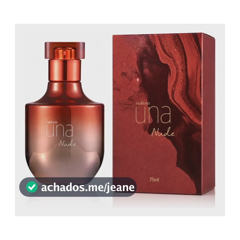 Natura Una Nude 75ml Feminino Eau de parfum