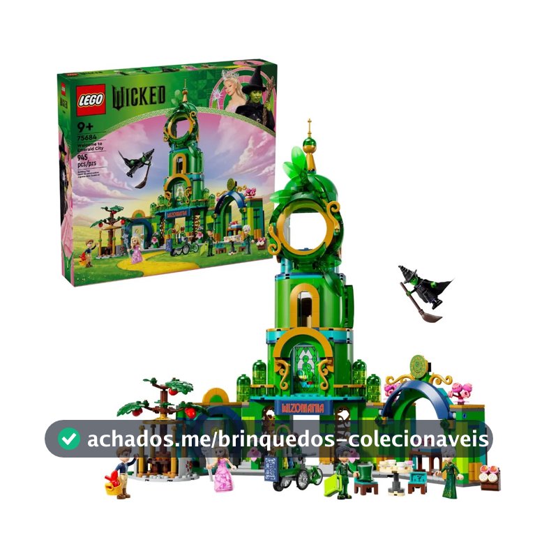 LEGO® Wicked Bem-vindo ao brinquedo Emerald City 75684