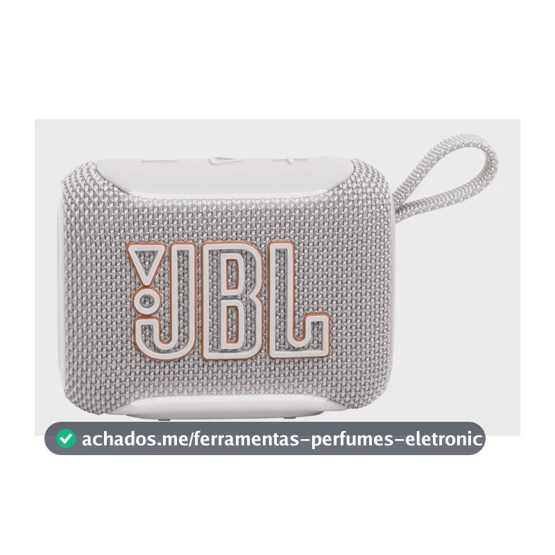 Caixa de som portátil com Bluetooth JBL GO5 - Branca
