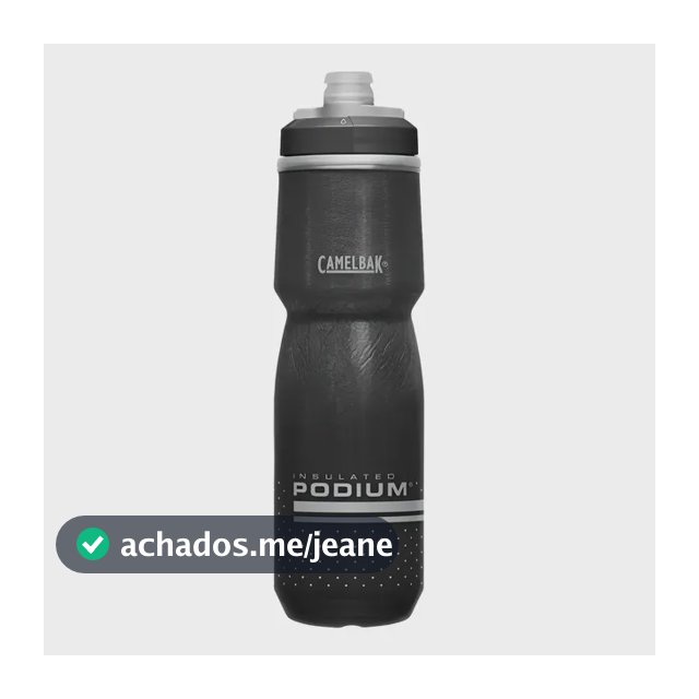 Camelbak Garrafa Podium Chill Black 24oz/710ml - Preto Preto