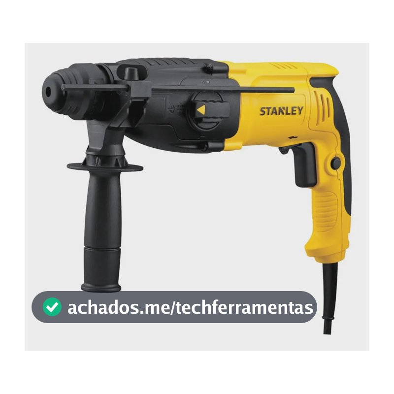 Martelete Perfurador Rompedor Profissional Stanley 800W 1150RPM 4300BPM SHR263K-B2