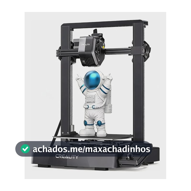 Impressora 3d Creality Ender-3 V3 Se Bivolt 110/127/220 Preta
