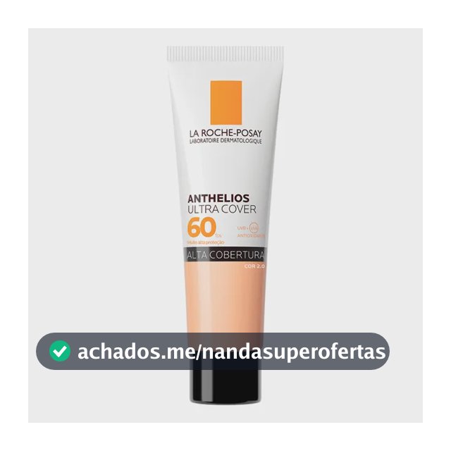 Protetor Solar Facial com Cor FPS 60, Anthelios Ultra Cover La Roche-Posay, 30g