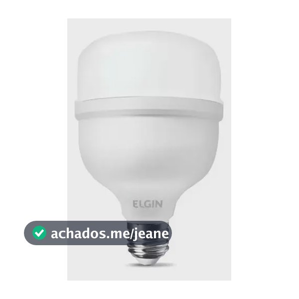 Lâmpada Led Bulbo Alta Potência 65w Elgin 6500k