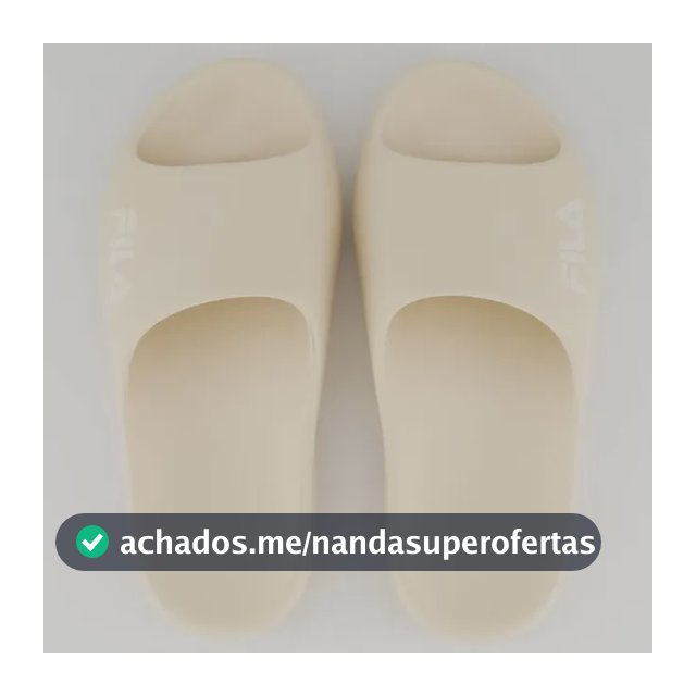 Chinelo Fila Drifter Foam Bege