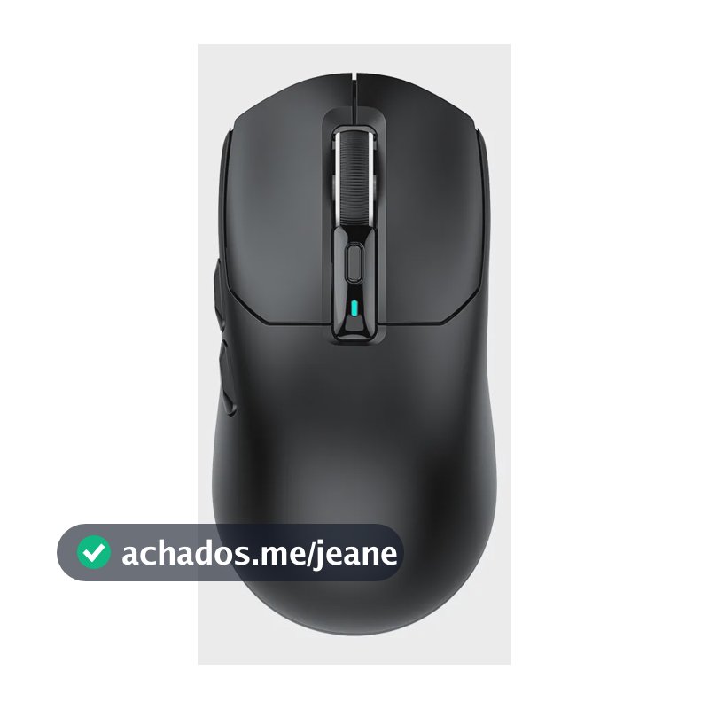 Mouse Gamer Sem Fio Fire Phoenix 24000dpi Paw3311 Bk-r3x Cor Preto